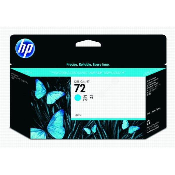 Original HP C9371A / 72 Tintenpatrone cyan, Inhalt 130 ml