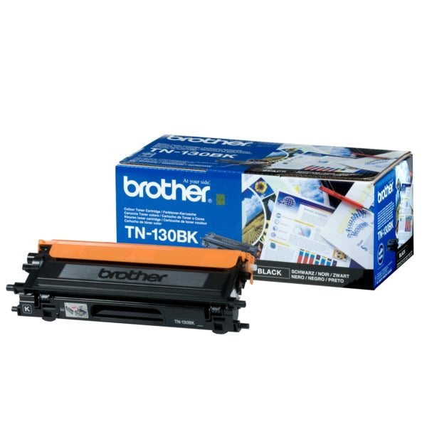 Original Brother TN-130BK Toner schwarz, 2.500 Seiten