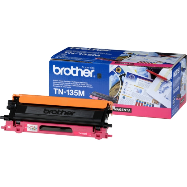 Original Brother TN-135M Toner magenta High-Capacity, 4.000 Seiten