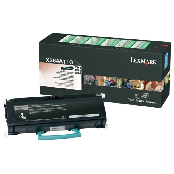 Original Lexmark X264A11G Toner-Kit return program, 3.500 Seiten