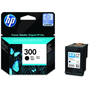 Original HP 300 Tintenpatrone schwarz