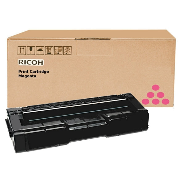 Original Ricoh 406481 / SPC 310 HE Toner magenta High-Capacity, 6.000 Seiten