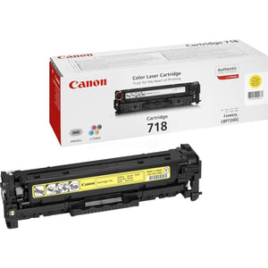 Original Canon 718 Toner gelb · 2.900 Seiten