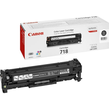 Original Canon 2662B002 / 718BK Tonerkartusche schwarz, 3.400 Seiten