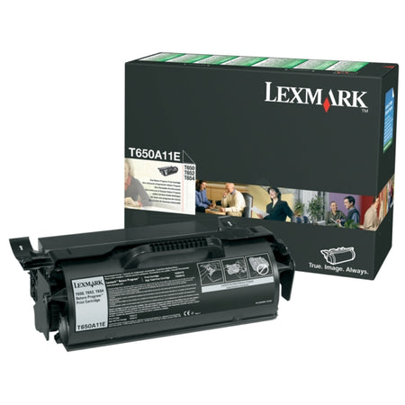 Original Lexmark T650A11E Tonerkartusche schwarz return program, 7.000 Seiten