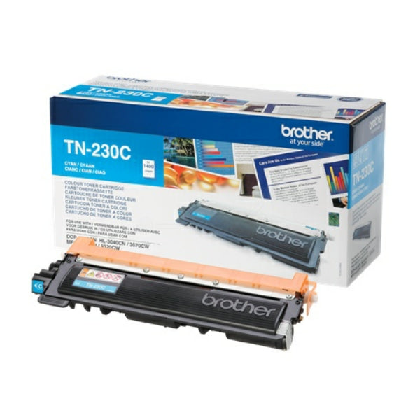 Original Brother TN-230C Toner-Kit cyan, 1.400 Seiten