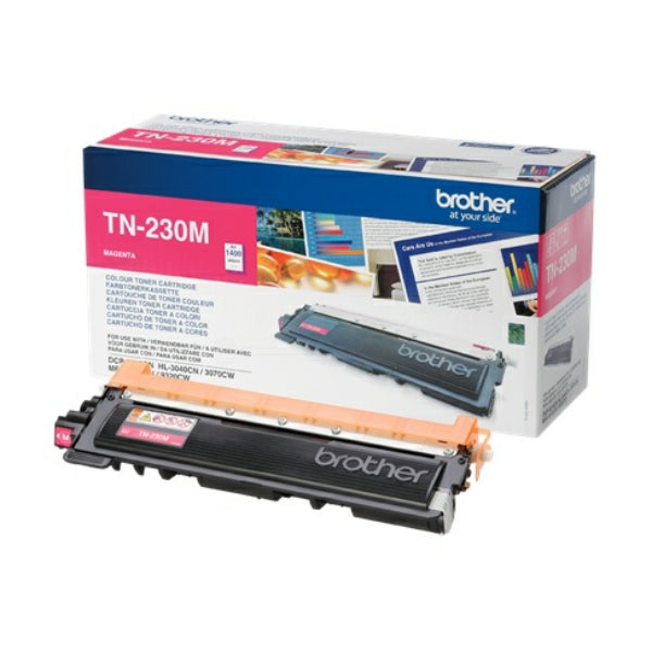 Original Brother TN-230M Toner-Kit magenta, 1.400 Seiten