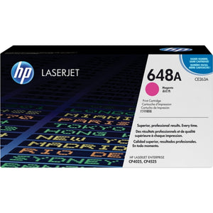 Original HP 648A / CE263A Toner magenta · 11.000 Seiten
