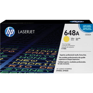 Original HP 648A / CE262A Toner gelb · 11.000 Seiten