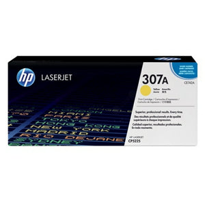 Original HP 307A / CE742A Toner gelb · 7.300 Seiten