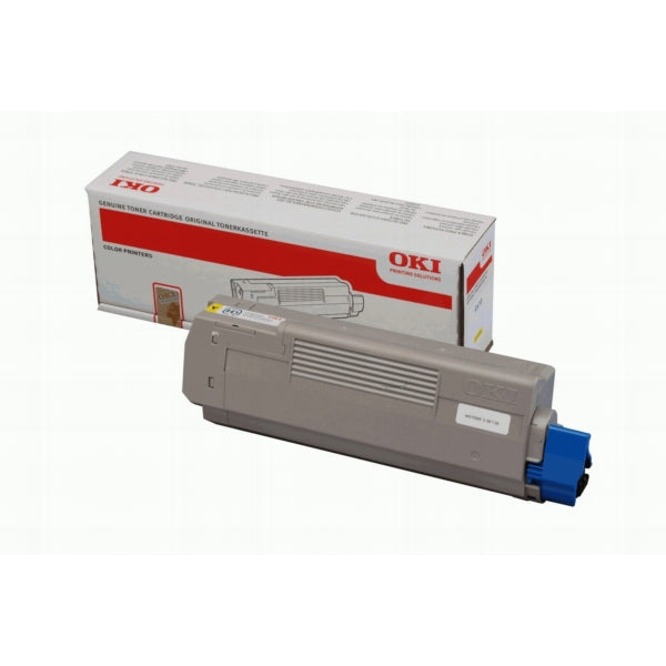 Original OKI 44315305 Toner-Kit gelb, 6.000 Seiten