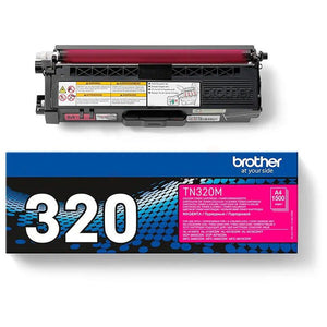 Original Brother TN-320M Toner magenta · 1.500 Seiten