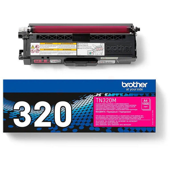 Original Brother TN-320M Toner magenta, 1.500 Seiten