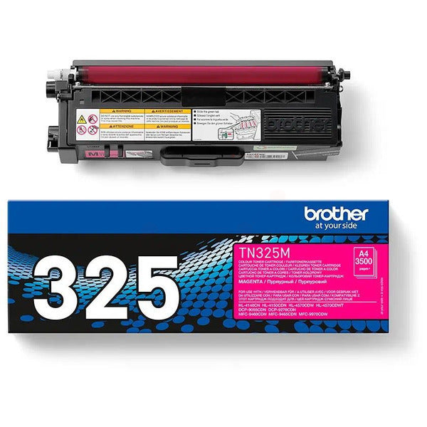 Original Brother TN-325M Toner magenta High-Capacity, 3.500 Seiten