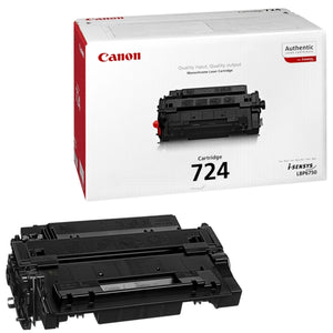 Original Canon 724 Toner schwarz · 6.000 Seiten