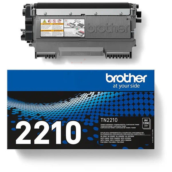 Original Brother TN-2210 Toner-Kit, 1.200 Seiten