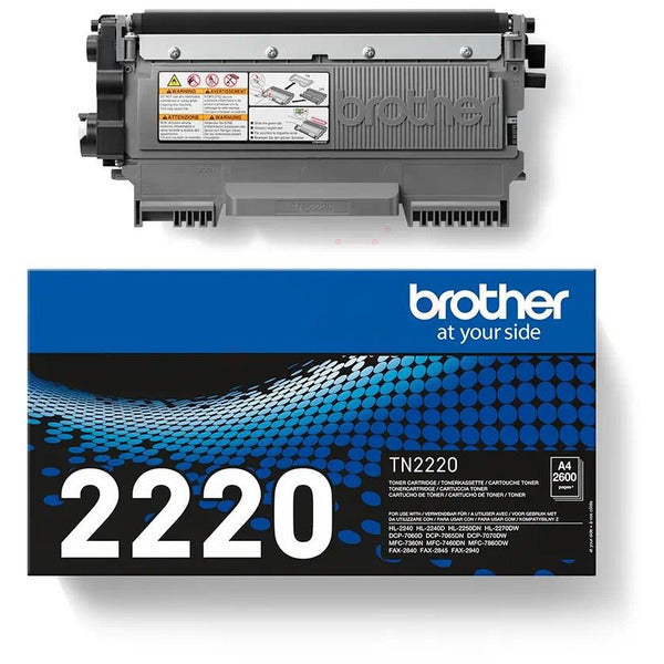 Original Brother TN-2220 Toner-Kit, 2.600 Seiten