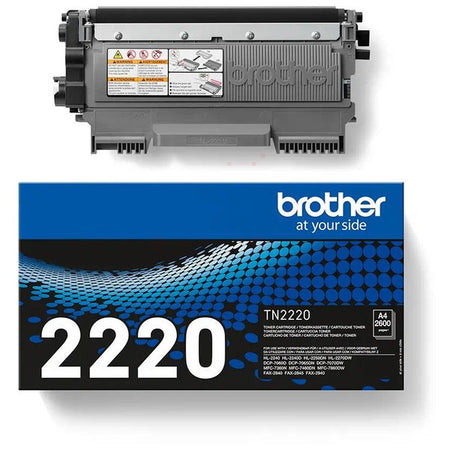 Original Brother TN-2220 Toner-Kit, 2.600 Seiten