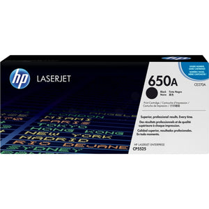 Original HP 650A / CE270A Toner schwarz · 13.500 Seiten