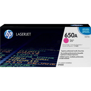 Original HP 650A / CE273A Toner magenta · 15.000 Seiten