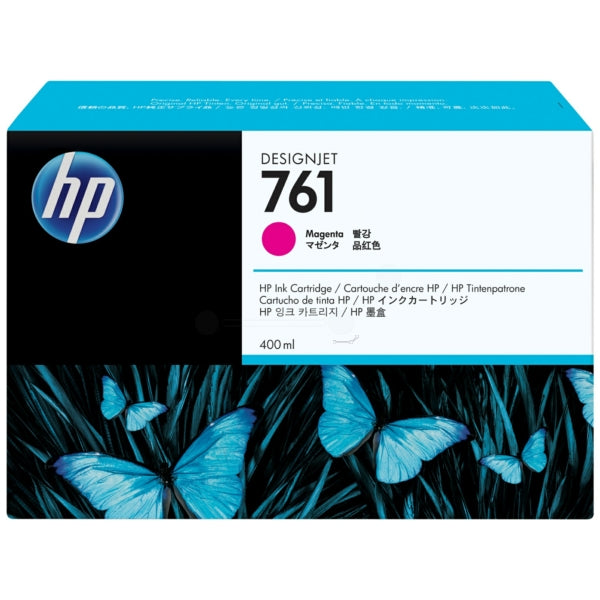 Original HP CM993A / 761 Tintenpatrone magenta, Inhalt 400 ml