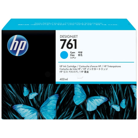 Original HP CM994A / 761 Tintenpatrone cyan, Inhalt 400 ml
