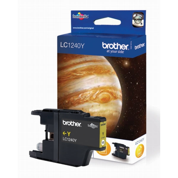 Original Brother LC-1240Y Tintenpatrone gelb, 600 Seiten