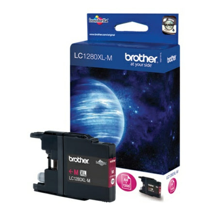 Original Brother LC-1280XLM Tintenpatrone magenta High-Capacity, 1.200 Seiten