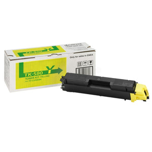 Original Kyocera TK-580 Toner gelb · 2.800 Seiten