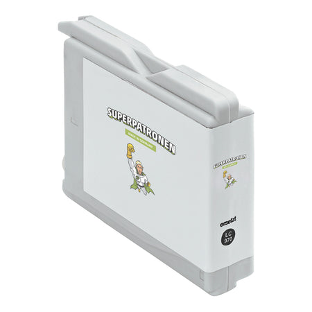 Kompatibel für Brother LC-1000BK,LC-970BK Tintenpatrone schwarz, 950 Seiten, Inhalt 24 ml