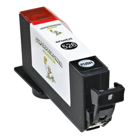 Kompatibel für Canon 4540B001 / CLI-526 BK Tintenpatrone schwarz, 2.185 Seiten, Inhalt 9 ml