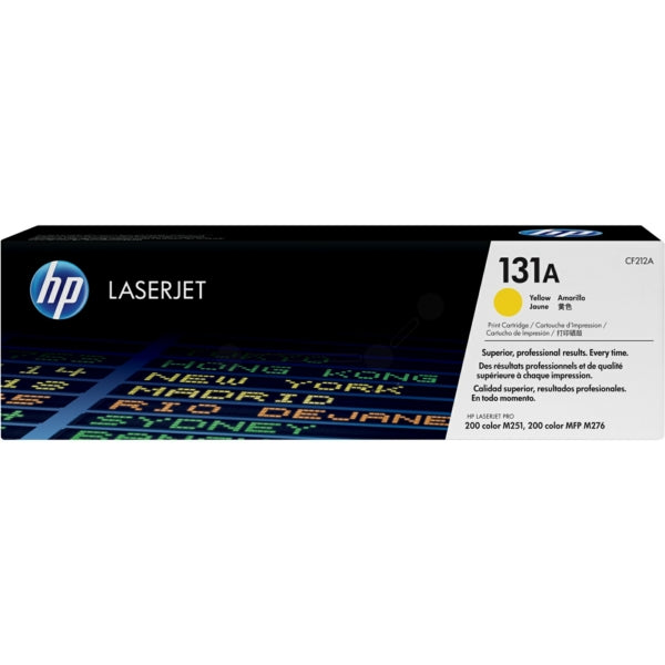 Original HP CF212A / 131A Tonerkartusche gelb, 1.800 Seiten