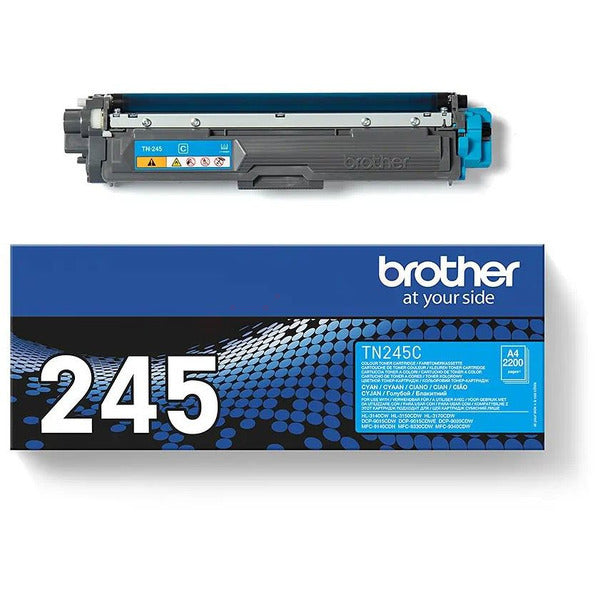 Original Brother TN-245C Toner-Kit cyan High-Capacity, 2.200 Seiten
