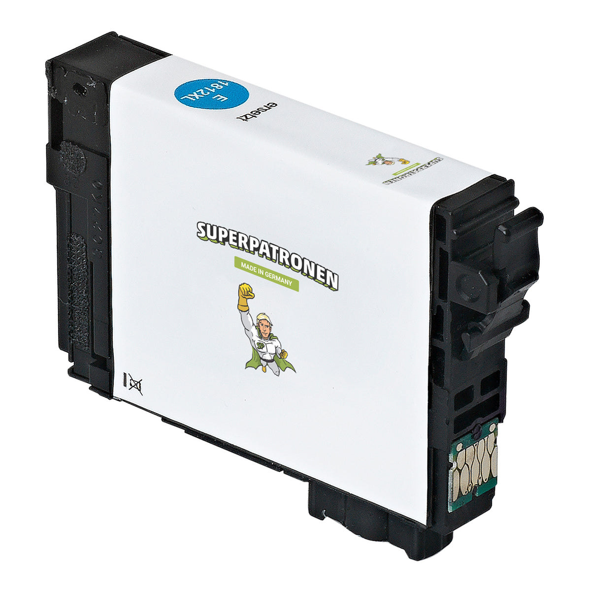 Kompatibel für Epson C13T18124010 / 18XL Tintenpatrone cyan, 450 Seiten, Inhalt 8 ml