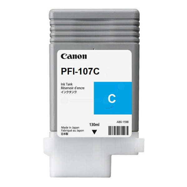 Original Canon 6706B001 / PFI-107 C Tintenpatrone cyan, Inhalt 130 ml
