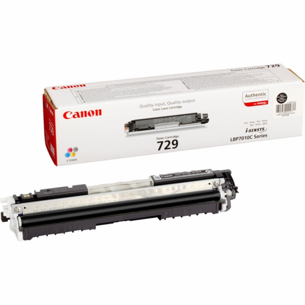 Original Canon 4370B002 / 729 BK Toner schwarz, 1.200 Seiten