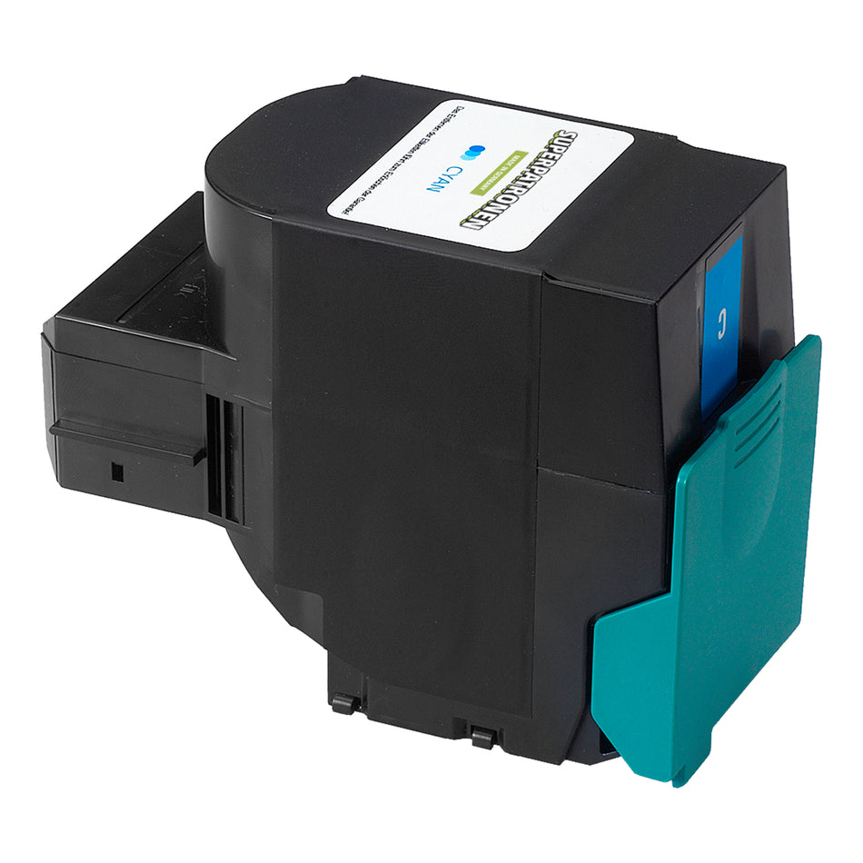Kompatibel für Lexmark C540H1CG Toner cyan, 2.000 Seiten, Inhalt 190 Gramm