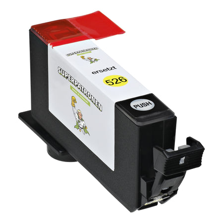 Kompatibel für Canon 4543B001 / CLI-526 Y Tintenpatrone gelb, 450 Seiten, Inhalt 9 ml