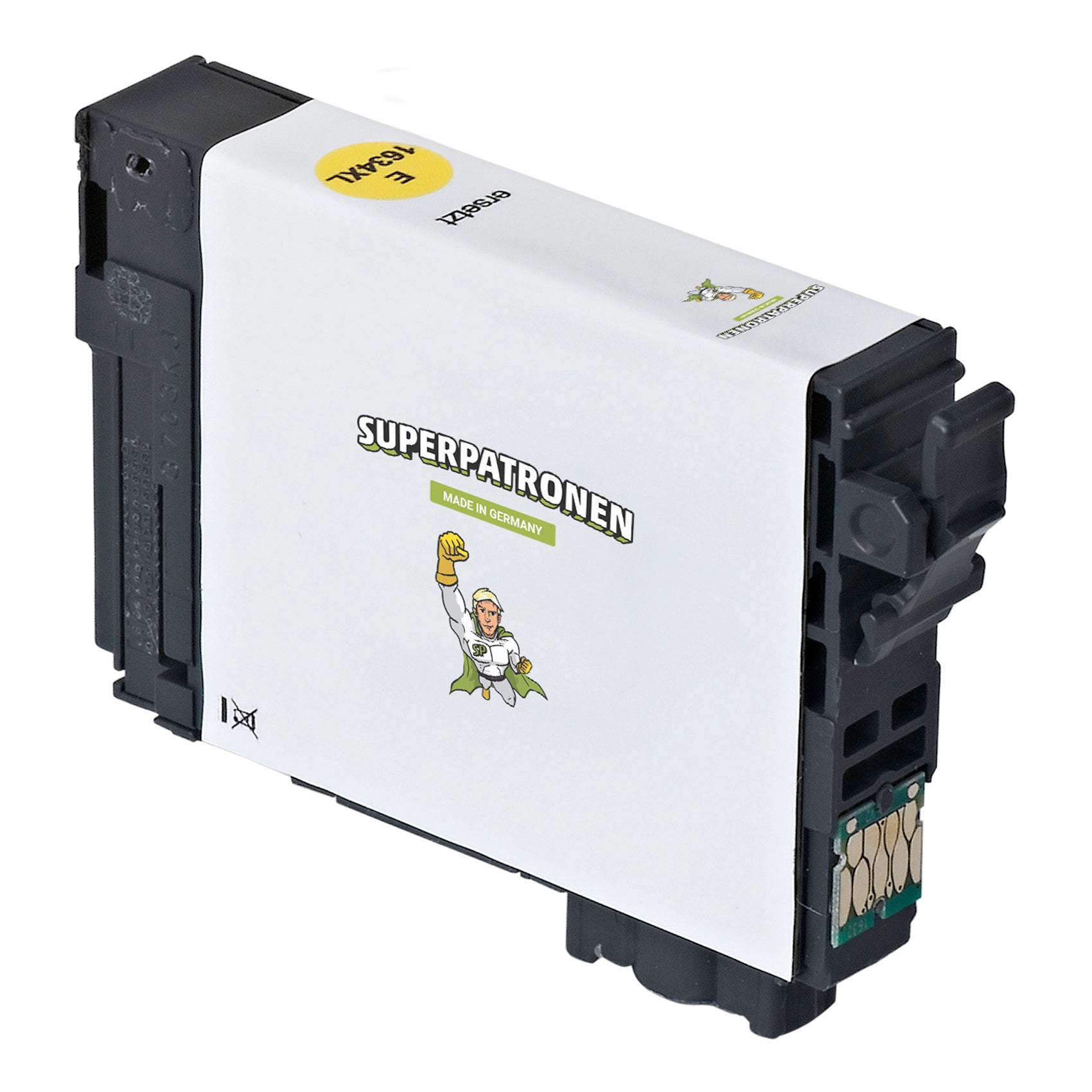 Kompatibel für Epson C13T16344010 / 16XL Tintenpatrone gelb XL, 450 Seiten, Inhalt 8 ml