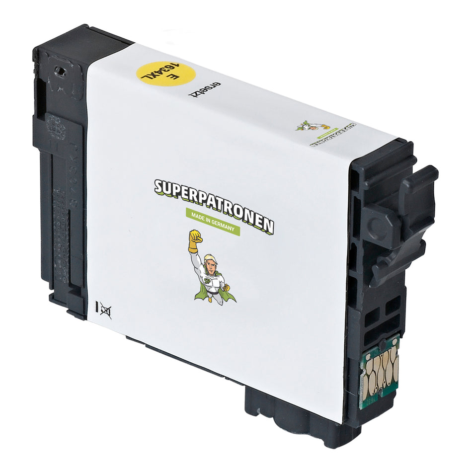 Kompatibel für Epson C13T16344010 / 16XL Tintenpatrone gelb XL, 450 Seiten, Inhalt 8 ml