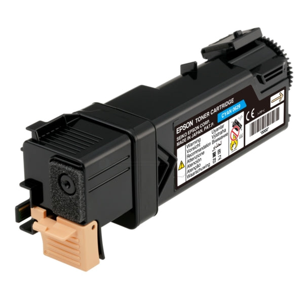 Original Epson C13S050629 / 0629 Toner cyan, 2.500 Seiten