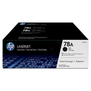 Original HP 78A / CE278AD Toner schwarz Doppelpack · 2.100 Seiten