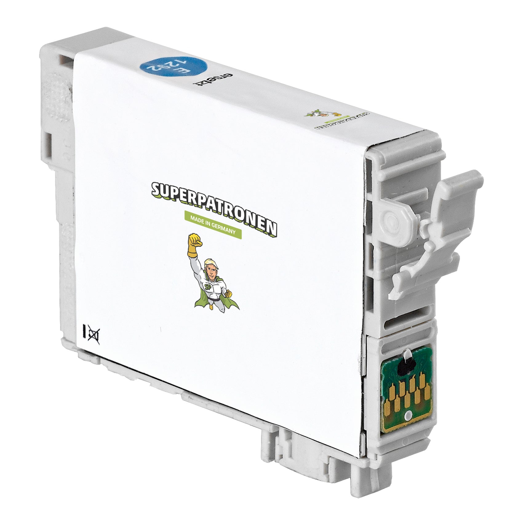 Kompatibel für Epson C13T12924010 / T1292 Tintenpatrone cyan, 460 Seiten, Inhalt 9 ml