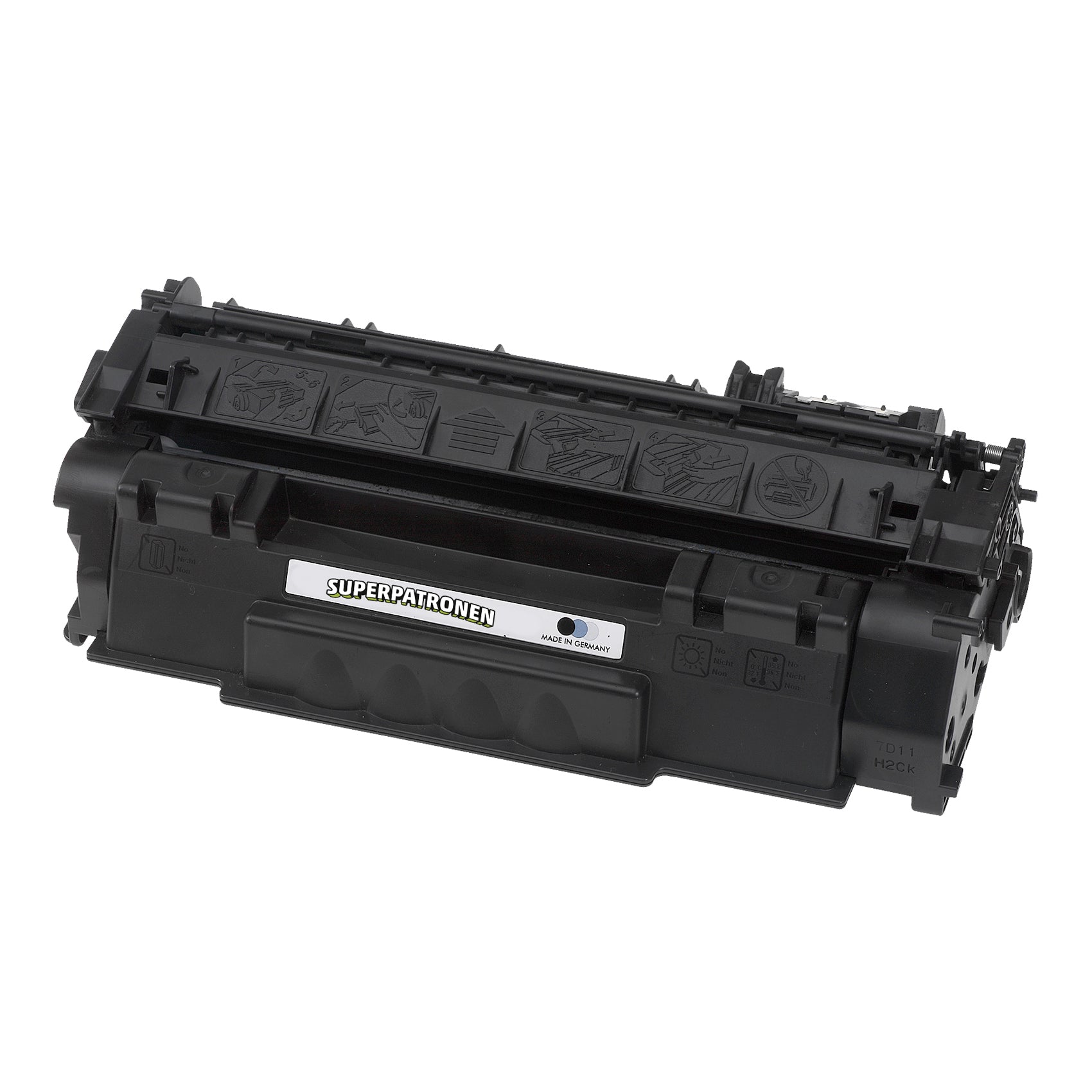 Kompatibel für Canon 1975B002 / 715 HP Q7553A / 53A Tonerkartusche schwarz, 3.000 Seiten