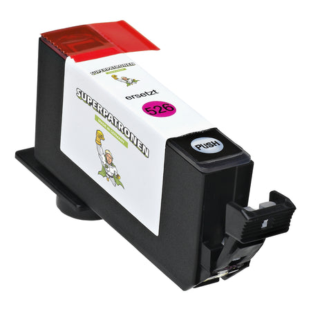 Kompatibel für Canon 4542B001 / CLI-526 M Tintenpatrone magenta, 520 Seiten, Inhalt 9 ml
