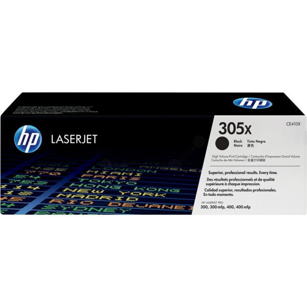 Original HP CE410X / 305X Tonerkartusche schwarz, 4.000 Seiten
