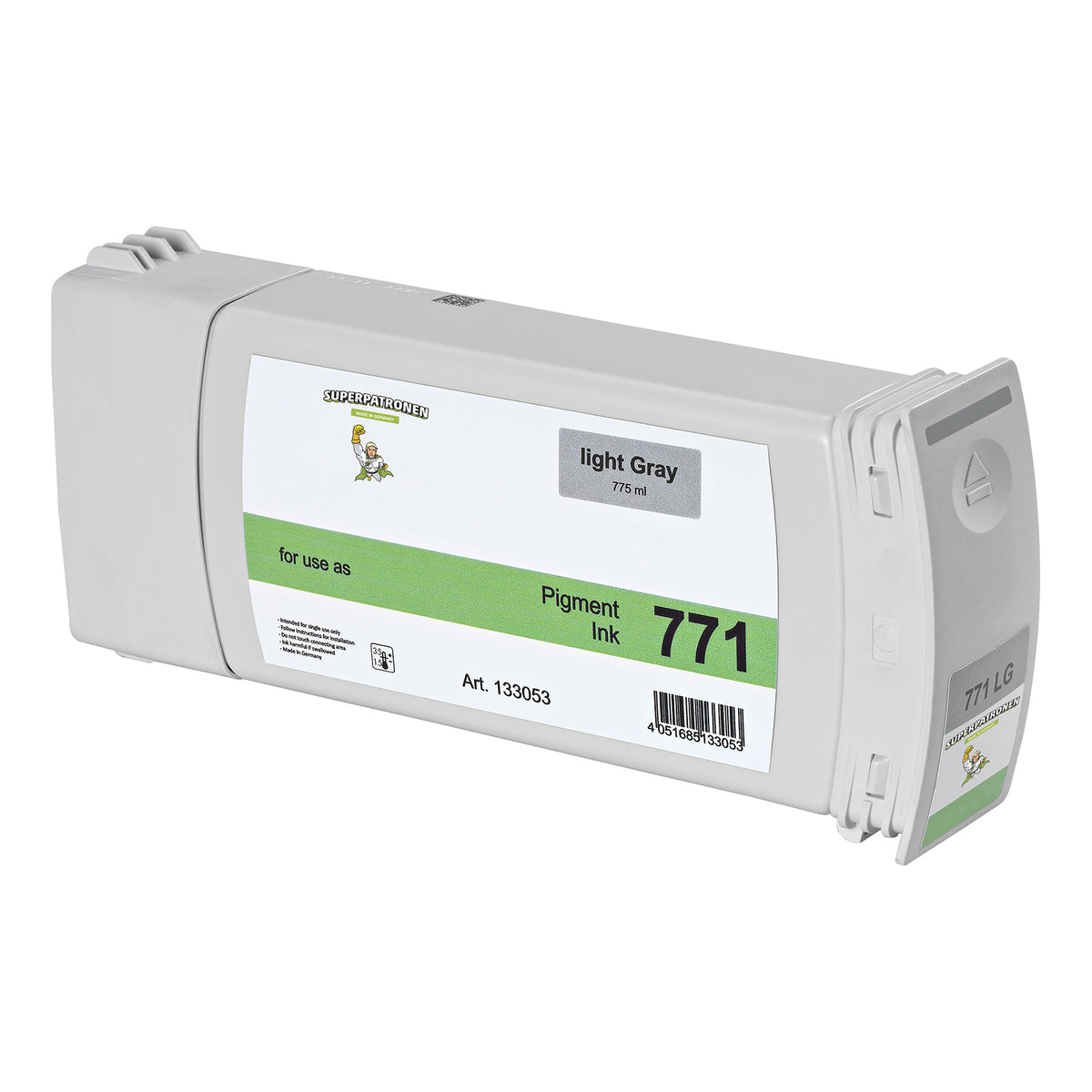 Kompatibel für HP CE044A / 771 Tintenpatrone fotograu, Inhalt 775 ml