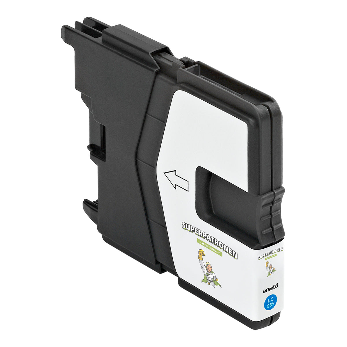 Kompatibel für Brother LC-985C Tintenpatrone cyan, 700 Seiten, Inhalt 8 ml