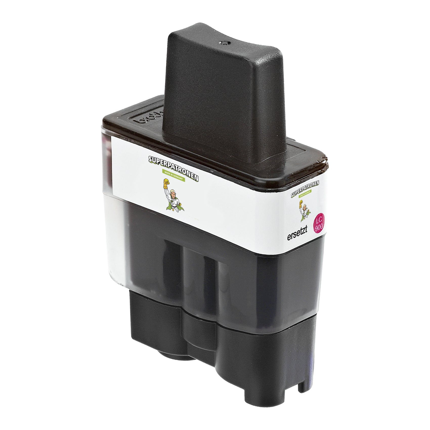 Kompatibel für Brother LC-900M Tintenpatrone magenta, 950 Seiten, Inhalt 15 ml