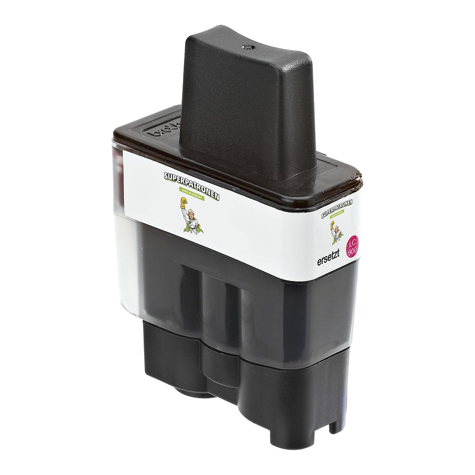 Kompatibel für Brother LC-900M Tintenpatrone magenta, 950 Seiten, Inhalt 15 ml